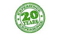 20 years experience 